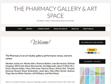 Tablet Screenshot of pharmacygallery.com